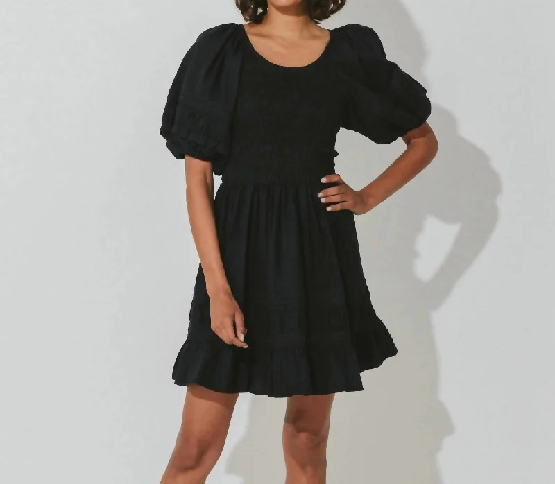 Limited - Stock Stasia Mini Dress In Black