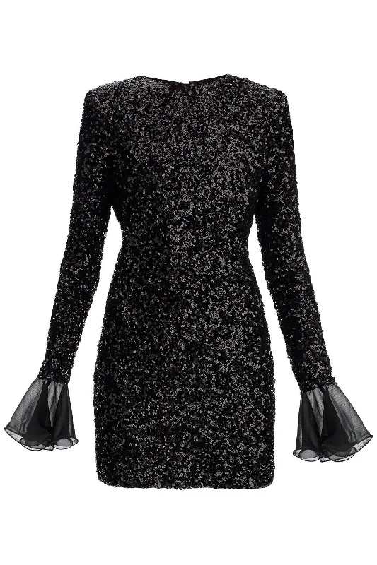 Holiday Sale Rotate Women's 'Open-Back Sequin Mini Dress