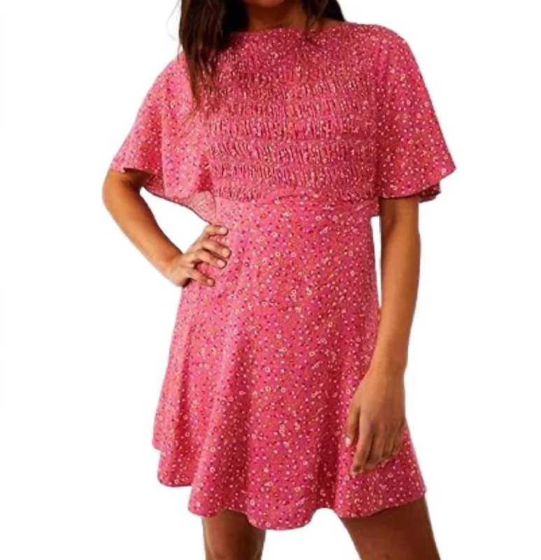 End - Of - Month Blowout Florence Mini Dress In Femme Combo