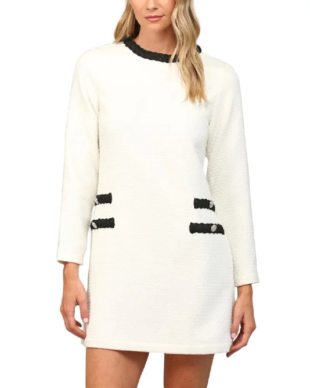 Stylish Looks FATE Wool-Blend Mini Dress