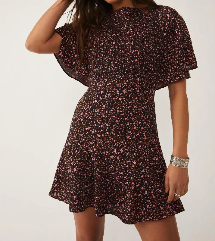 Last Chance Sale Florence Mini Dress In Evening Combo