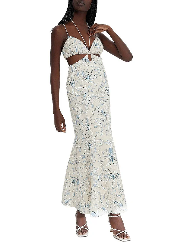 Cool Prices Anica Womens Printed Long Maxi Dress