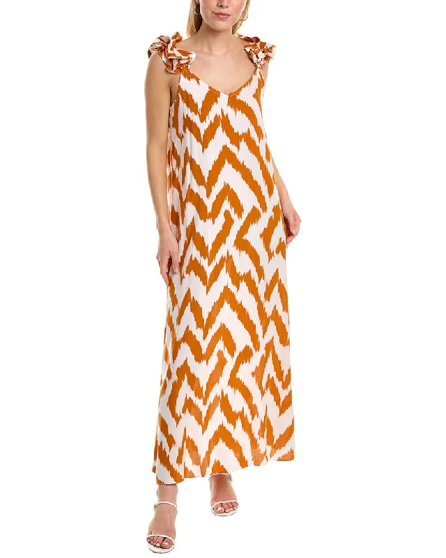 Weekend Special Vince Camuto Ikat Slit Maxi Dress