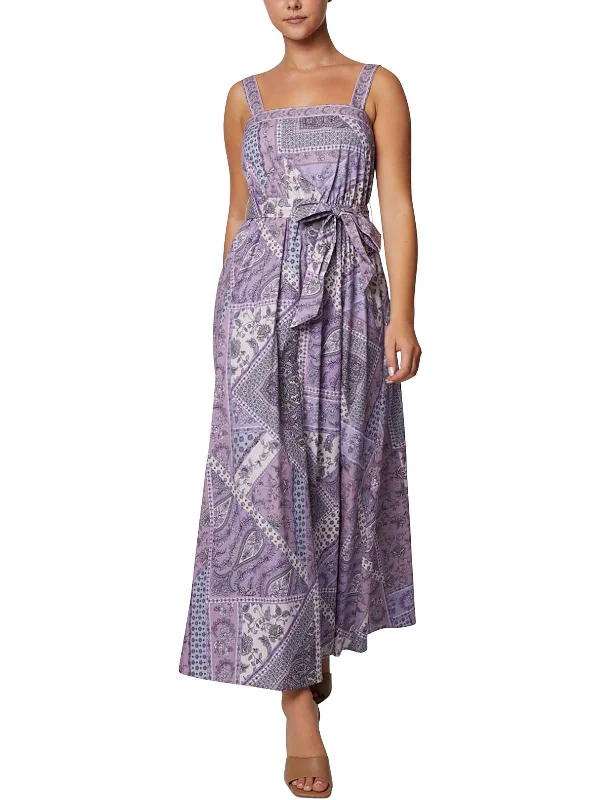 Fashion For Every Occasion Womens Woven Printed Maxi Dress