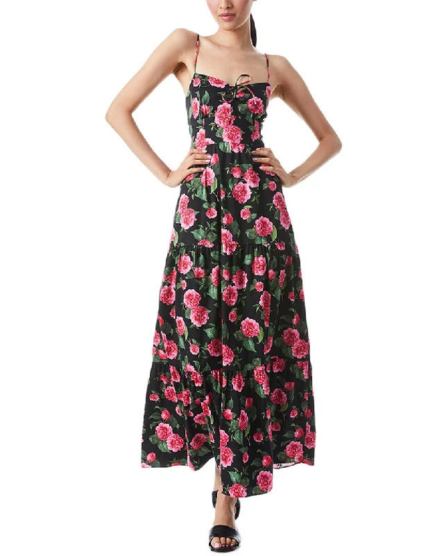 End Of Season Sale alice + olivia Chantay Tie Maxi Dress