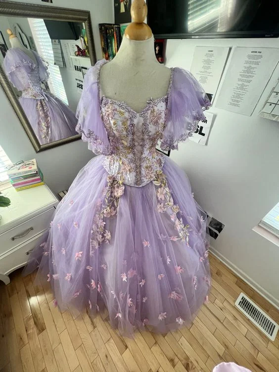 Summer Splash Sale Vintage Purple Quinceanera Dress Ball Gown,Sweet 16 Dress Y6756