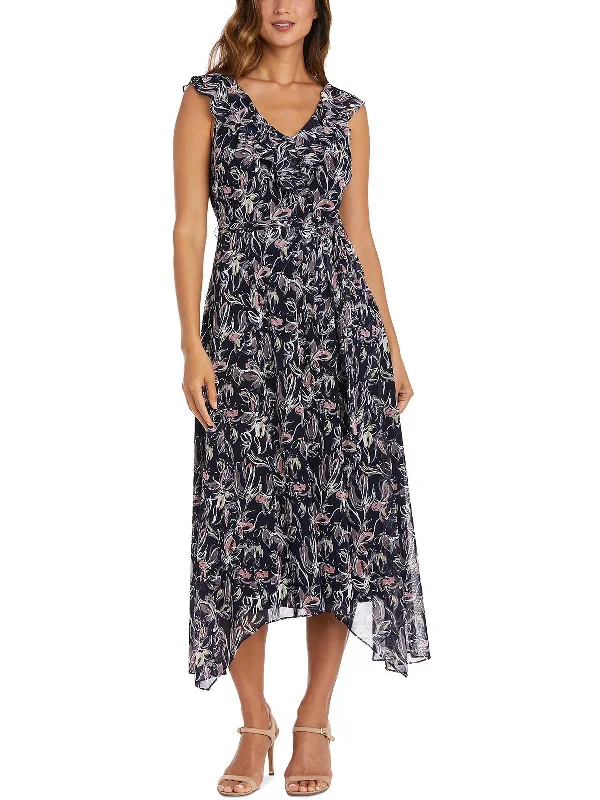 Clearance Event Womens Ruffled Maxi Maxi Dress