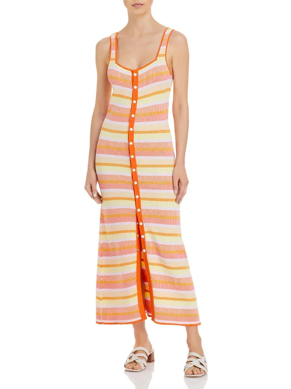 Lighten Up With Nordic Styles Womens Casual Sun Dress Maxi Dress