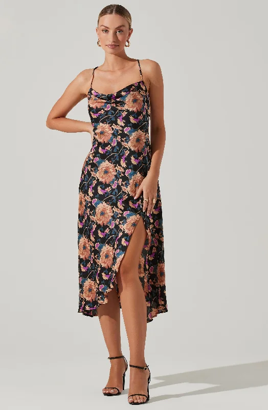 Wardrobe Update Gaia Floral Midi Dress