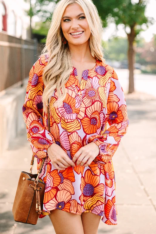 Trendy Styles All About It Purple Floral Dress