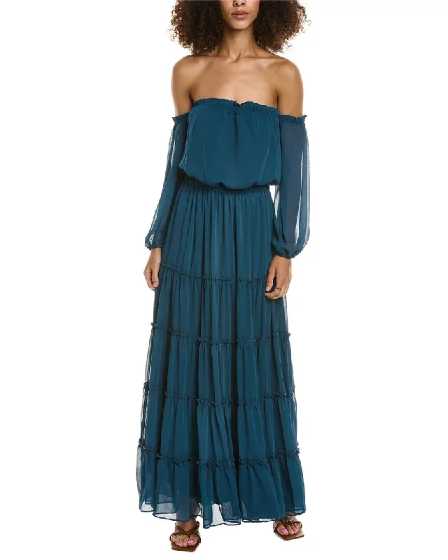 Unbeatable Prices FATE Off-The-Shoulder Maxi Dress