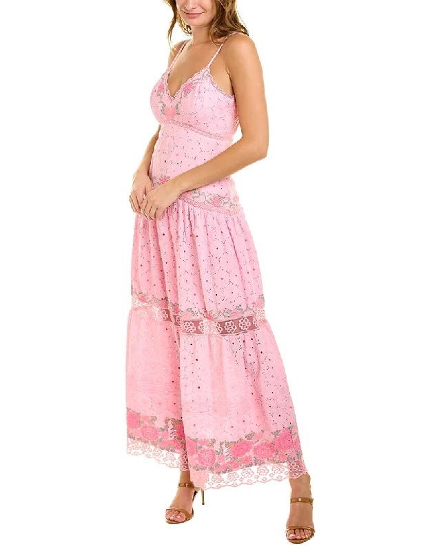 Fashion-Forward LoveShackFancy Umi Maxi Dress