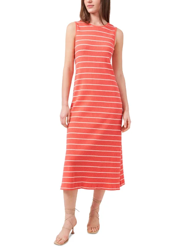 Beat The Heat In Tropical Styles Womens Ribbed long Maxi Dress