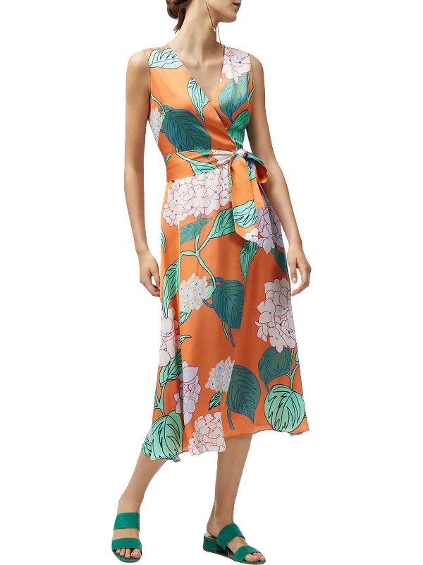 Celebrate With Big Savings Womens Printed Long Maxi Dress