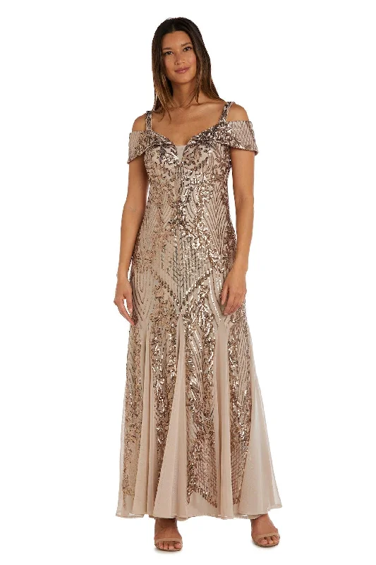 Day-To-Night Styles R&M Richards 9299 Long Mother Of The Bride Dress