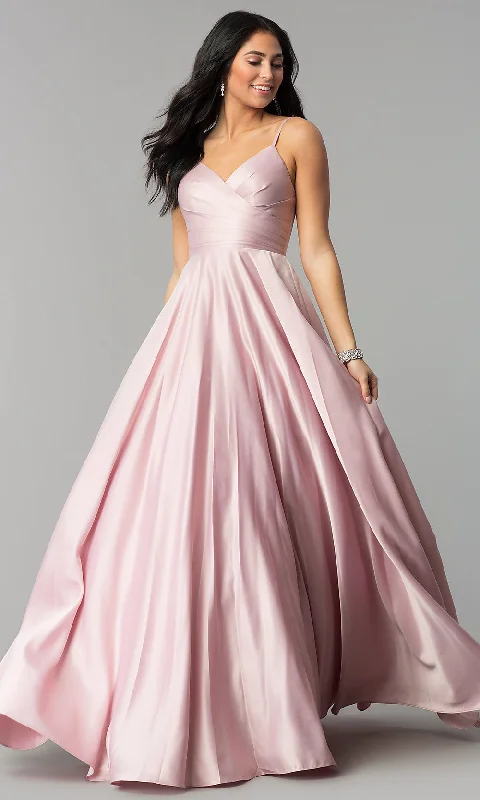 Clearance Event V-Neck Simple Classic Ball Gown for Prom