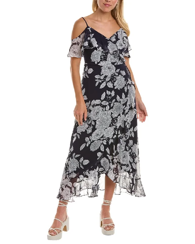 End Of Season Sale London Times Ruffle Maxi Dress