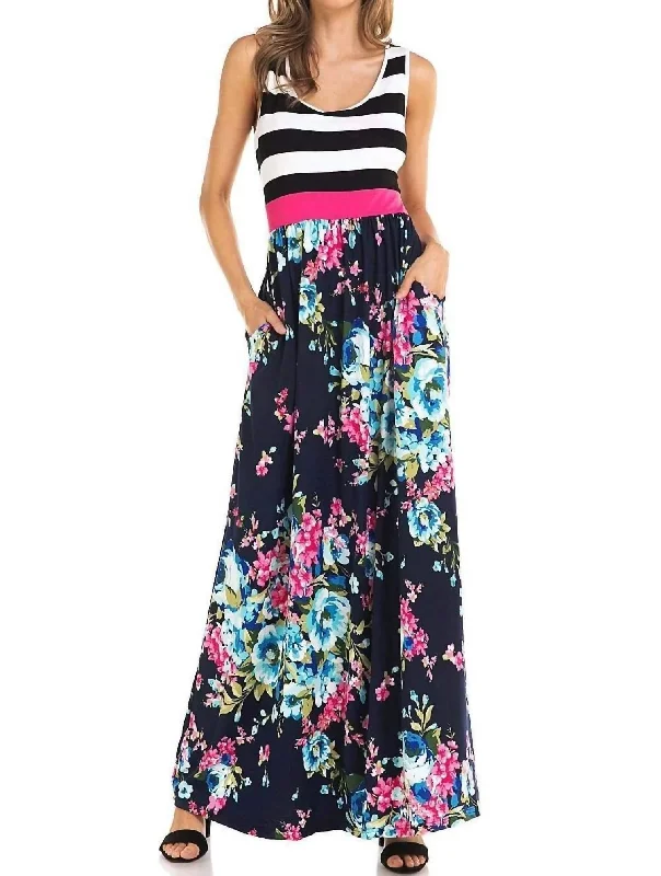 Wardrobe Refresh Crossed In Love Maxi Dress in Multi