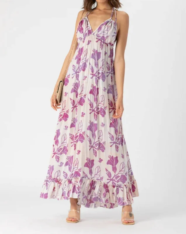 Celebrate With Big Savings Nanea Maxi Dress in Batik Orchid