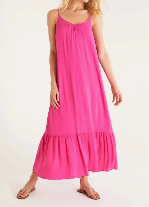 Budget-Friendly Fashion Rocco Maxi Dress in Party Pink