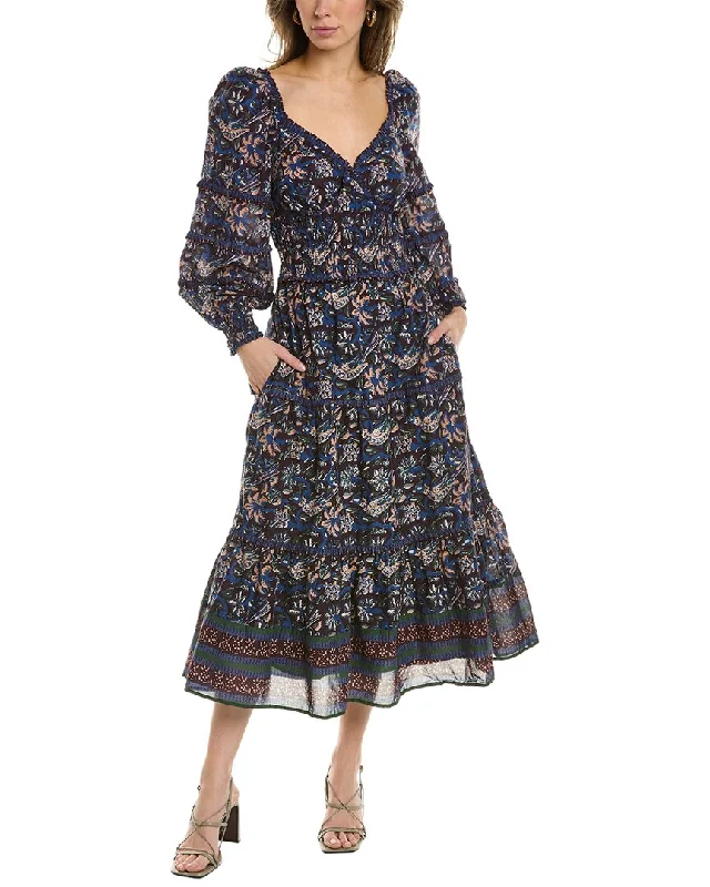 End - Of - Month Blowout SEA NY Noah Smocked Maxi Dress