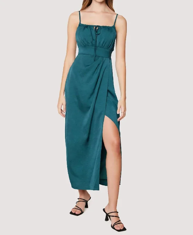 Father'S Day Deals Modern Love Maxi Dress In Teal