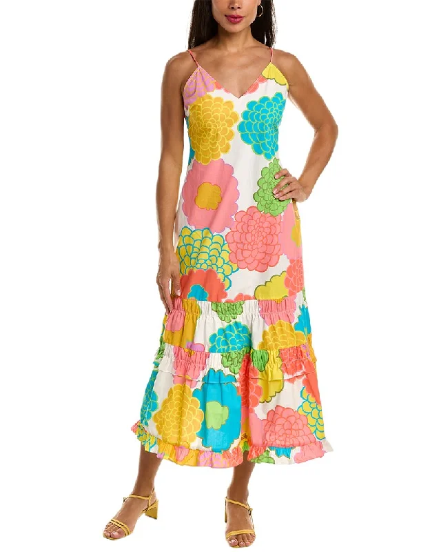 First Order Discount Flora Bea NYC Franzi Maxi Dress