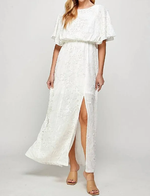 Clearance Event The Night We Met Maxi Dress In White