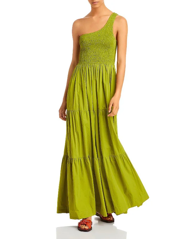 Limited Styles Womens Ruched Full Length Maxi Dress