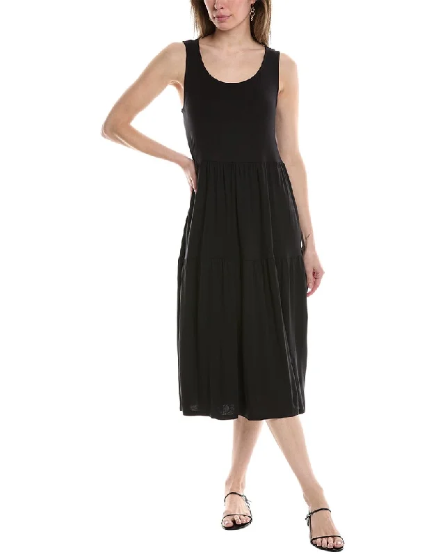 Last Chance Sale EILEEN FISHER Tiered Midi Dress