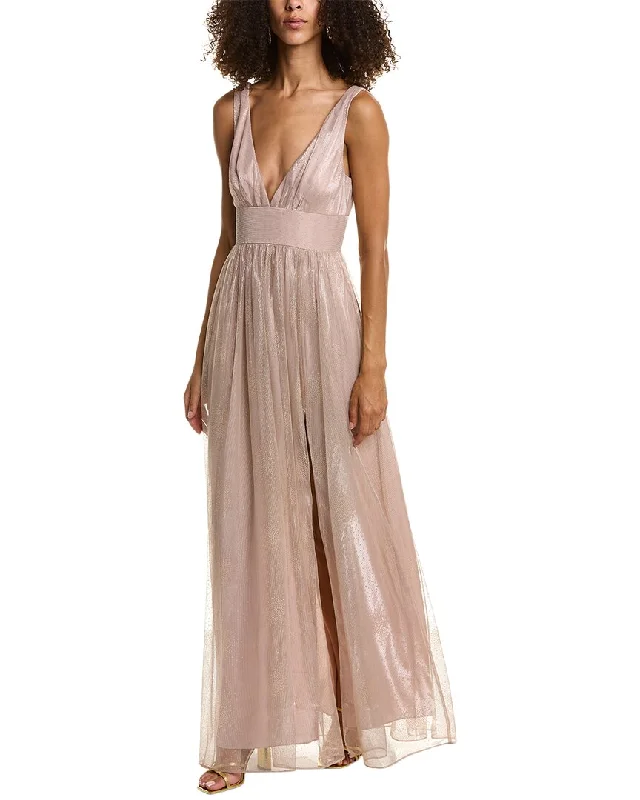 Seasonal Fashion Liv Foster Plunging Maxi Dress