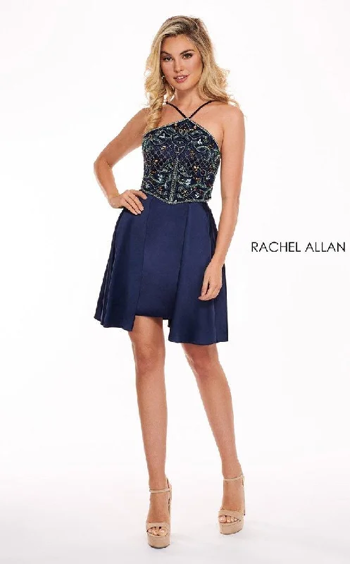 Trendy Outfits For Girls Rachel Allan Short Homecoming Halter Dress 4693