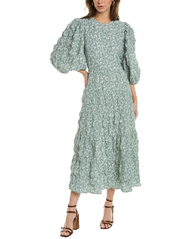 Flash Sale SEA NY Thandi Tiered Maxi Dress