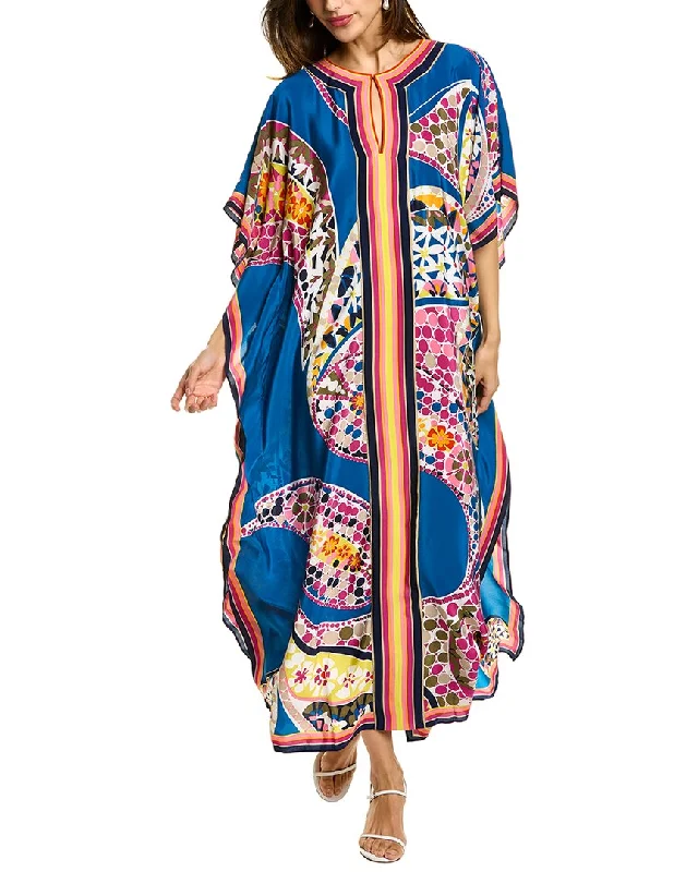 Fashion-Forward Outfits Trina Turk Theodora Silk Maxi Dress