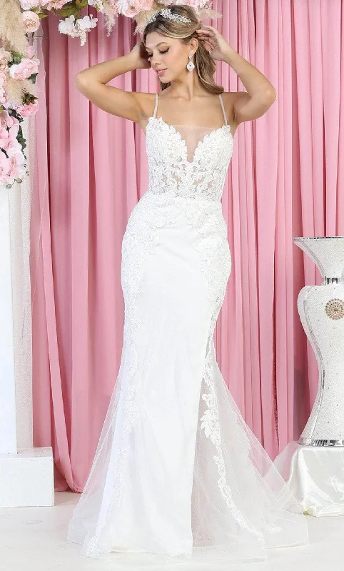 Mid - Week Surprise May Queen RQ7919 - Mermaid Gown