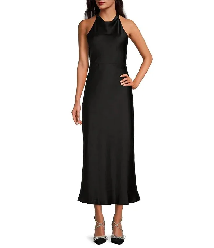 Exclusive Discount Eyes On Me Maxi Dress In Black