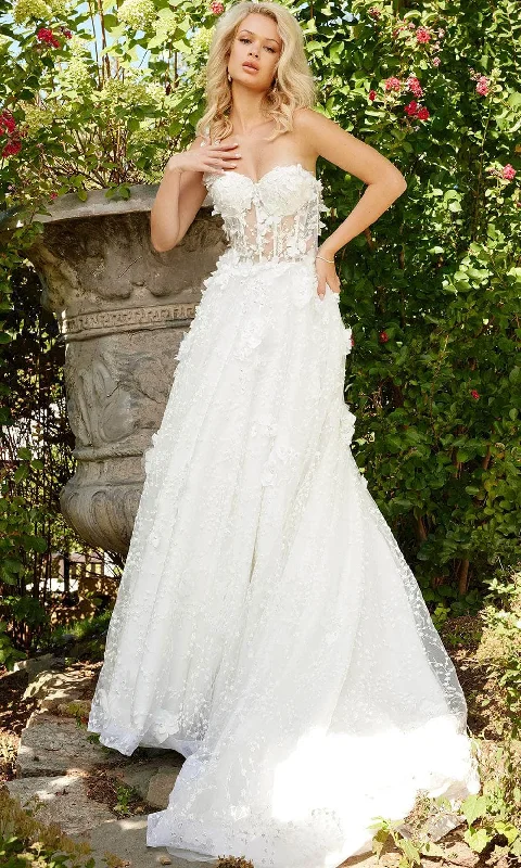 Grab Romantic Date - Night Styles Now Jovani Bridal JB23918 - Bridal Gown