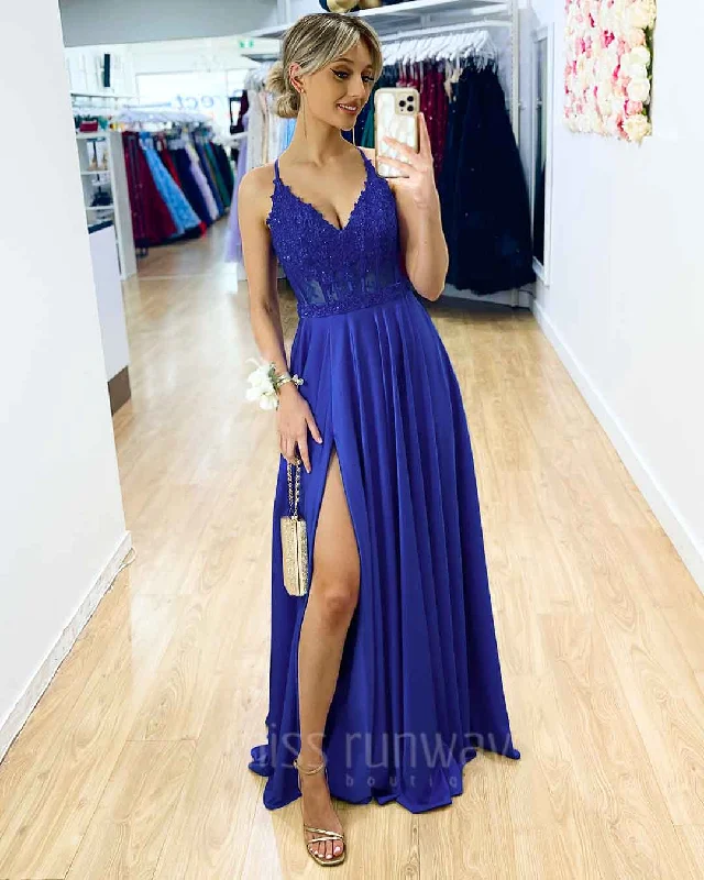 Limited - Edition Drops Zoe Gown - Royal Blue **[EXCLUSIVE]