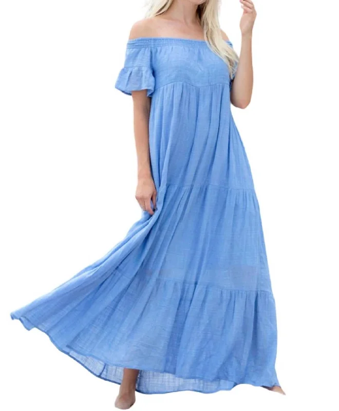 Women's Fashion Clothing Talia Dress In Blue
